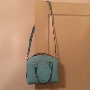Kate Spade turquoise shoulder bag